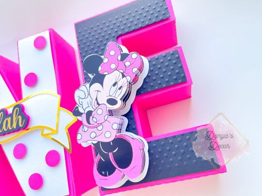 Minnie Mouse 3D ONE